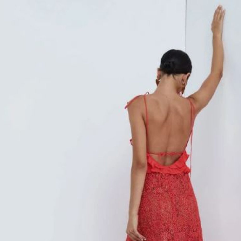 **SOLD OUT** For Love & Lemons Lelia Maxi Dress Red Medium NWT